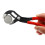 Portable 5inch  Adjustable Stenciled Crescent Wrench Small Pipe Pliers Multi Functional Shifting Spanner Pump Clamp 4