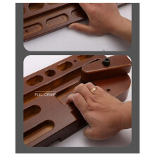 Rock Climbing Board Fingerboard Finger Forearm Strength Training Pull- Grip Portable Wooden Fitness Climbing Board