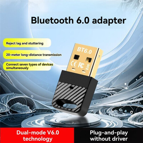 USB  6.0 Adapter Music Audio Receiver Transmitter for  Speaker Keyboard Mouse Headphone Printer 1