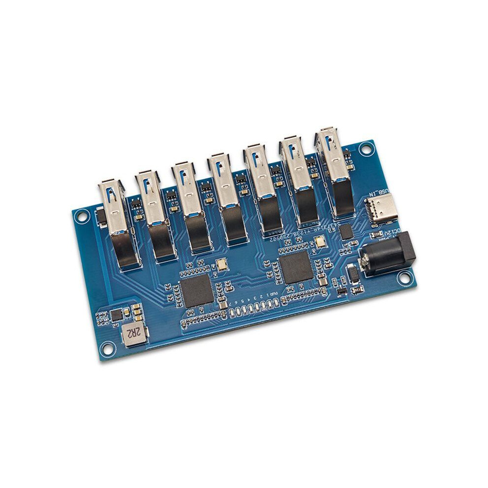 Vl817 Usb3.1 Hub Module 1-To-7 Port Hub Splitter Supports Superspeed/High Speed /Full Speed/Low Speed Devices 4713617468533