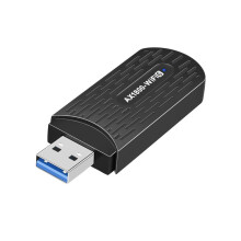 Scheda Adattatore WiFi6 da 1800 Mbps, Adattatore LAN Wireless USB3.0 AX1800 Dual Band da 2,4 GHz A 5 GHz, MU-MIMO IEEE802.11AX