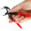 Portable 5inch  Adjustable Stenciled Crescent Wrench Small Pipe Pliers Multi Functional Shifting Spanner Pump Clamp 2