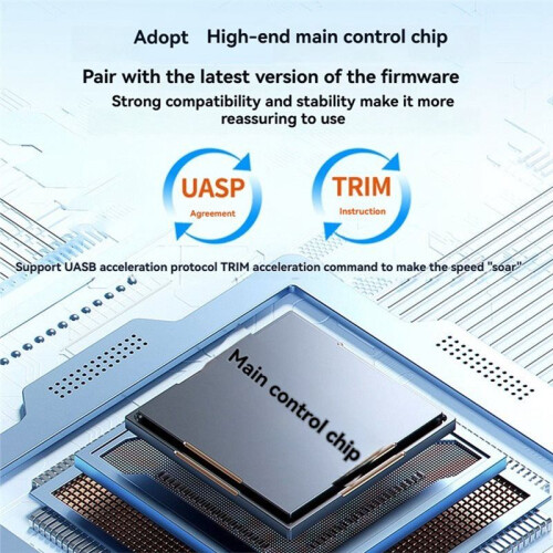 USB3.2 M.2 SSD-Behuizing M.2 Solid State SSD Type-C 10 Gbps Harde Schijfbox Dual Protocol NVMe/NGFF Externe Box 2