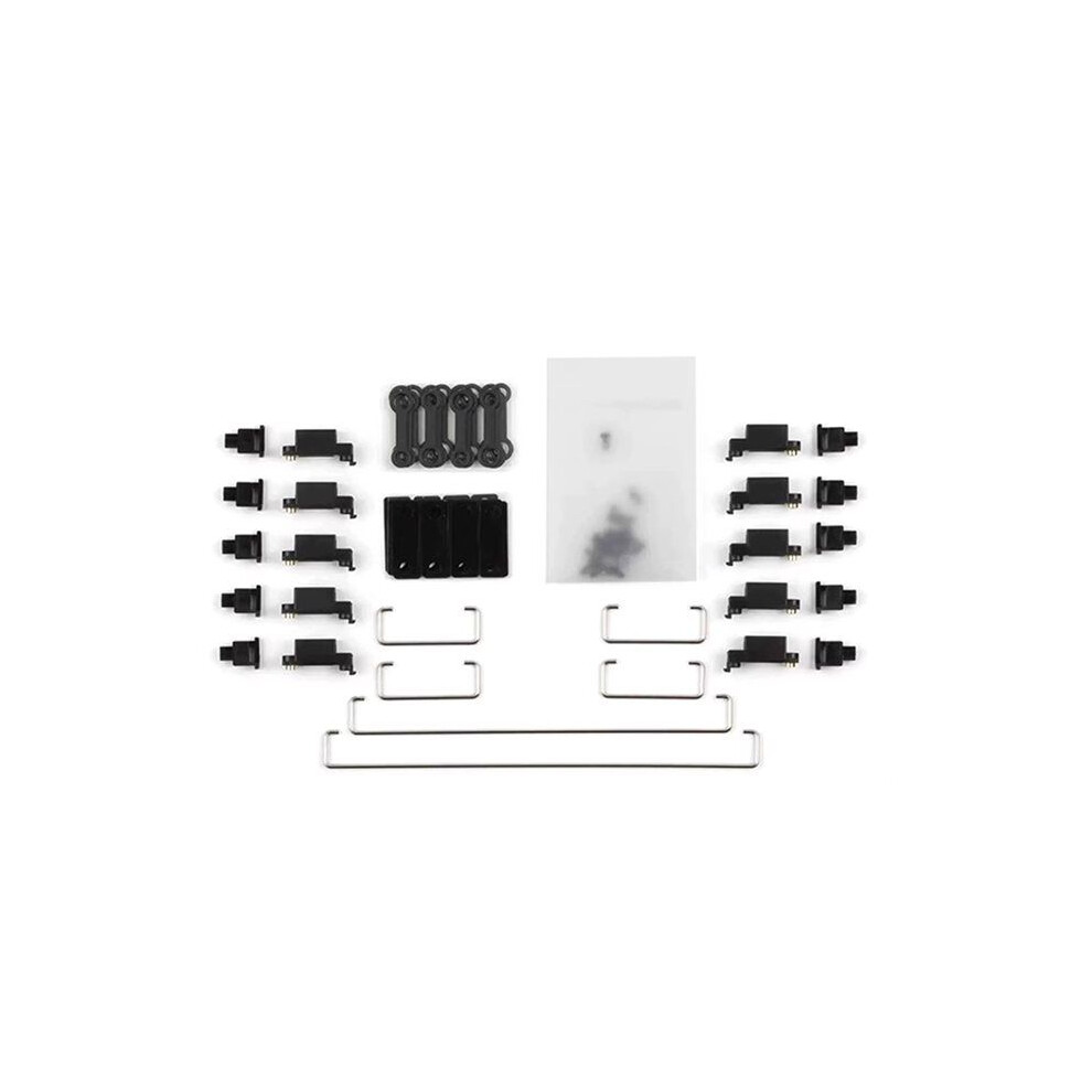 Pcb Screw In Pcb Mounted Stabilizers For Mechanical Keyboard Diy Hot Swap Pcb 60% 80% Layout For 7U Spacebar Black 6033461006377