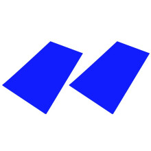 2X Bodenschutz Antibakterielle Abziehmatte, Professionelle Klebrige Bodenschutzmatten, Klebrige Reinraum-Tac-Klebematten (60 x 90 cm)