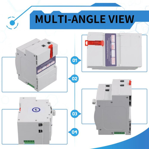 EARU Power  Uninterruptible Power Supply Emergency Power Automatic  Toggle Dual Power Automatic  2P 63A 110V A 2