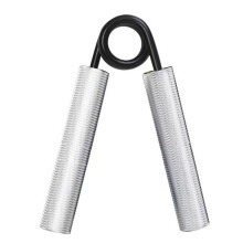 Aluminum Alloy Metal Grip Strengthener Arm Strengthener Fitness Spring Steel Type A Hand Training Silver