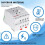 EARU ATS Dual Power Automatic Transfer  4P 63A Emergency Power Automatic Transfer  110V 4P Power Grid+Dynamo 4