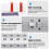EARU ATS Dual Power Automatic Transfer  4P 63A Emergency Power Automatic Transfer  110V 4P Power Grid+Dynamo 2