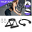 Cable Machine Attachments Set LAT Pulldown Attachments Bar for Home Gym Accessories Triceps Down Cable Handle 3