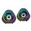 Computer Speakers,USB-Powered PC Gaming Speakers for Desktop Computer Laptop and Phone USB 3.5mm Aux Input B 1