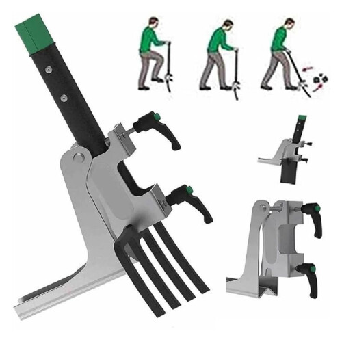 Efficient Design Foot-Operated Weed Puller Easy Root Removal Tool Step- Weed Removal Aid Organic Gardening 1