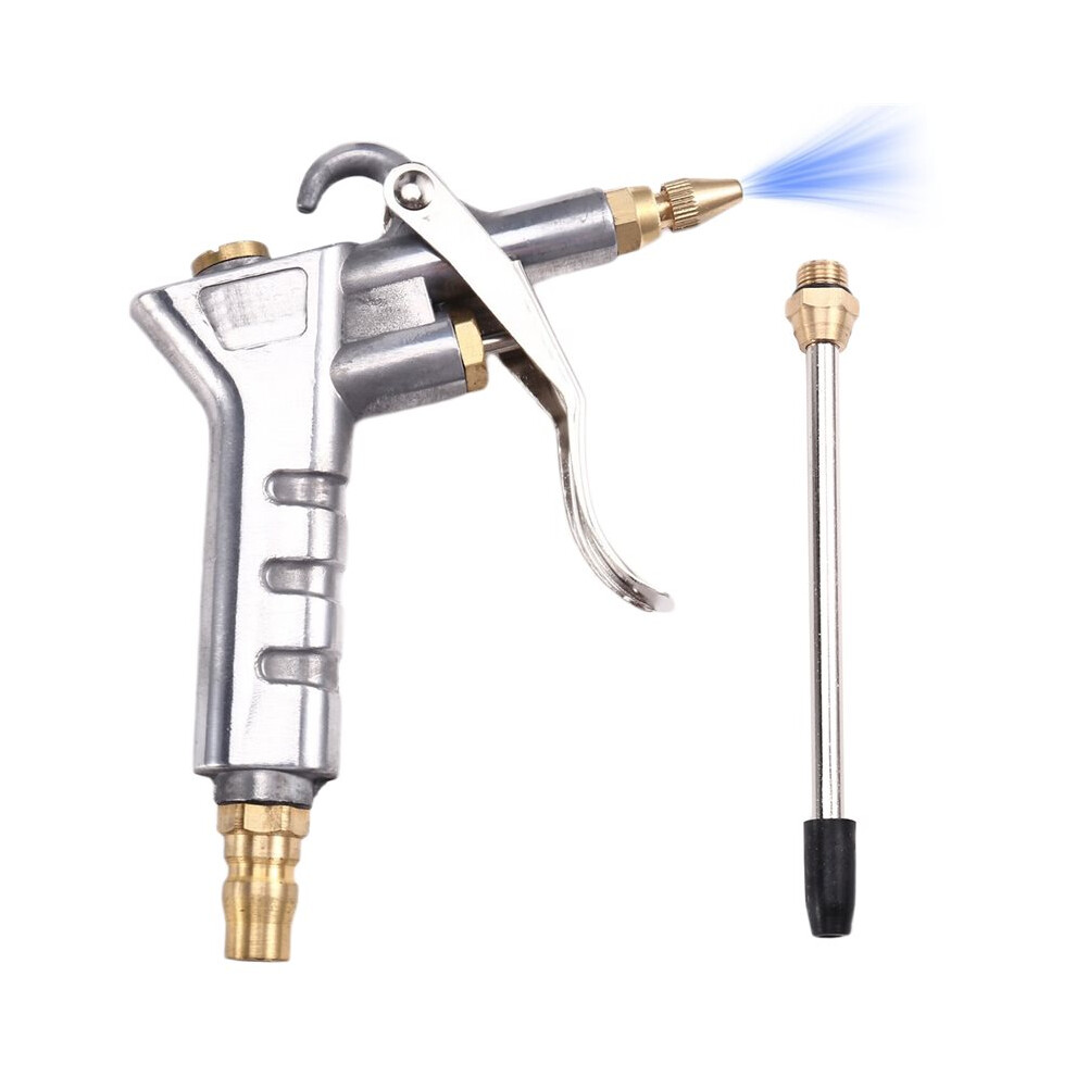 Metal Air Blow Gun With Adjustable Brass Nozzle And Steel Extension,Ideal For Comprehensive Cleaning 4711257303306