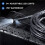Industrial Endoscope Camera 8mm 4.3'' IPS Screen HD1080P Rigid Cable Pipe Sewer Inspection Borescope 7