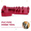 PVC Pipe Deburring Tool Adjustable Chamfers PVC Chamfer Tool PVC Pipe Reamer for SCH40 PVC CPVC Pipes Red 5