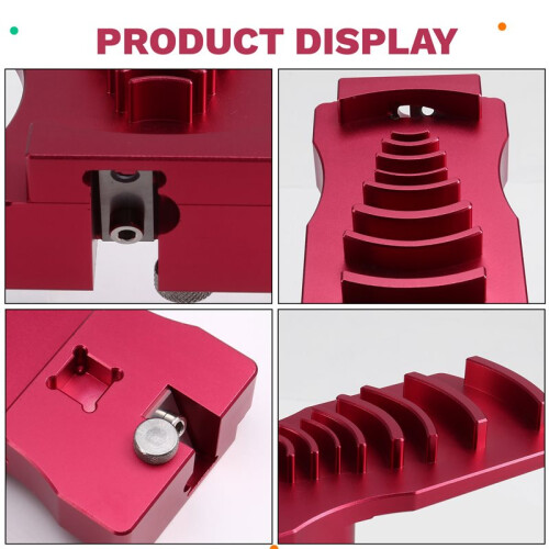 PVC Pipe Deburring Tool Adjustable Chamfers PVC Chamfer Tool PVC Pipe Reamer for SCH40 PVC CPVC Pipes Red 1