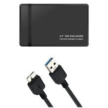 USB 3.0  HDD Enclosure 2.5 Inch  External Hard Drive Case 2.5"  HDD/SSD Enclosure with 5Gbps Transfer Speed