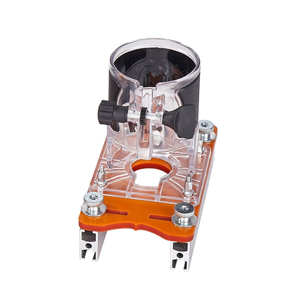 Wood Router Slotting Locator- Trimmer, Milling Curve Cutting Tool With Accurate Slotted Base,High Precise Bracket 4712810527818