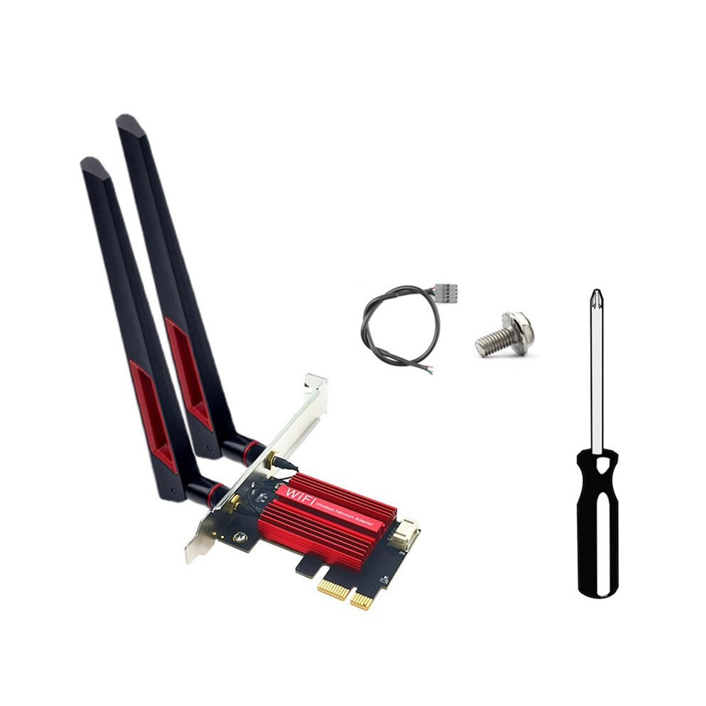 Ax200 3000Mbps Wifi 6 Pci-E Bt5.2 Dual Band 2.4G/5Ghz Gaming Wireless Card Adapter 802.11Ax For Win 10/11 Desktop 6031029093173