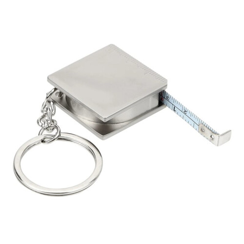 DIY Hand Gauging Key Ring Pull Ruler Tape Measure Keychain Measuring Tools Retractable Ruler Measure Range 70-80cm