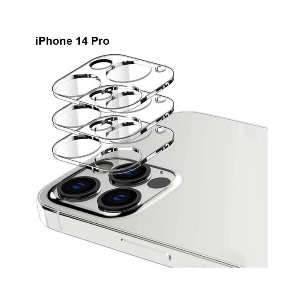 Iphone 14 Pro Camera Lens Protector, Aluminum Alloy Frame With 9H Tempered Glass, Scratch-Resistant Oleophobic Layer For Easy Handling 9128293012935