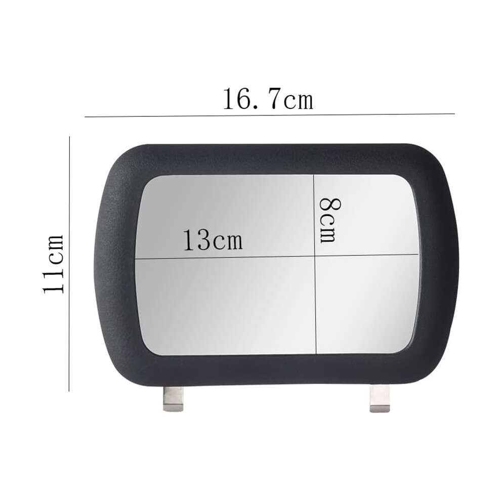 Car Sun Visor Vanity Mirror, Expand Rear View With High Definition Glass, Portable Car Accessories For Easy Installation Clip-On In Your Vehicles 9169997052810