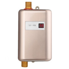Chauffe-eau instantané miniature, température constante et performance fiable, 220 V, 3400 W, sans réservoir, avec bouton tactile et fonction