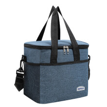 Sac à lunch isotherme à bandoulière réglable, en matériau de qualité alimentaire avec isolation thermique pour hommes et femmes