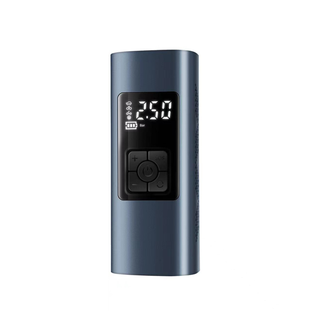Portable Air Compressor With Digital Pressure Gauge, Rechargeable Battery Empowers Your Adventures With Fast Inflation And Smart Modes 9405630807684