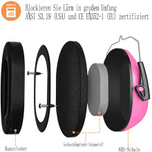 Cuffie antirumore, design pieghevole, ideali per sfilate di carnevale, corse automobilistiche, lavori di ristrutturazione, giardinaggio e batteria.