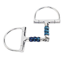 D anello Snaffle Morso per Cavallo 125mm Acciaio Inossidabile Antibite Bocca per Cavallo Fattoria