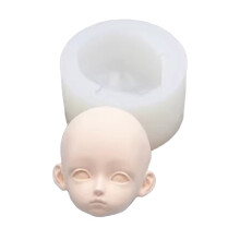 DIY Tonform 3D Puppe Menschliches Gesicht Form Silikon-G-Stil