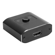 HDMI Switch Splitter 4K@60Hz, Bi-Directional HDMI 2.0 Switcher Aluminum Alloy Design with Fast and Stable Transmission, HDR Support Plug and Play for