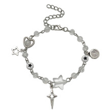 Stijlvolle punkaccessoires Holle sterkettingarmbanden Modieuze-1