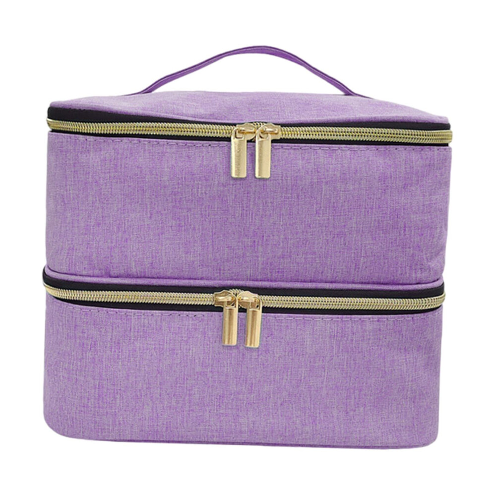 Travel Nail Polish Carrying Case Durable Construction Ensures Long