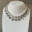 Chaîne de clavicule réglable, collier de perles élégant avec 5