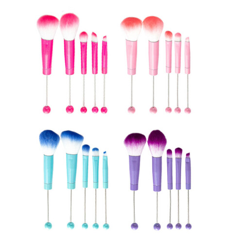 Einfach zu greifende Make-up-Pinsel, Make-up-Pinsel-Set,-Blau 1