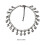 Chaîne de clavicule réglable, collier de perles élégant avec 3