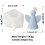 3D-Engel-Silikonform, festliche-Flügel kleiner Engel m 6