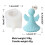 3D-Engel-Silikonform, festliche-Flügel kleiner Engel m 5