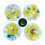 Silicone Molds Flower Pattern Epoxy Resin Molds for-Clear 7