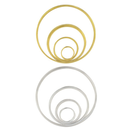 Fil d'acier à mémoire polyvalent pour projets de bijoux-Or 2