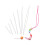 5pcs Beading Needle Set Bead Stringing Kit Open-5 piece set 2