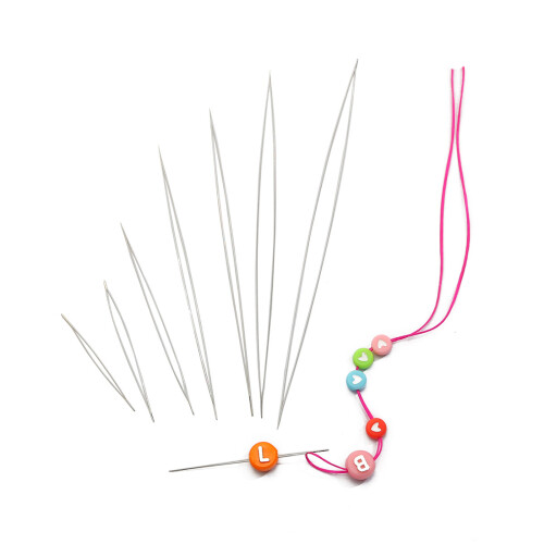 5pcs Beading Needle Set Bead Stringing Kit Open-5 piece set 1