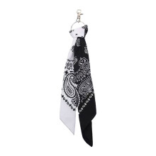 Fashionable Waist Chain Punk Trousers Chain-Black And White