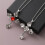 Adjustable Crosses Pendant Necklace Customizable Thorn-Black 5