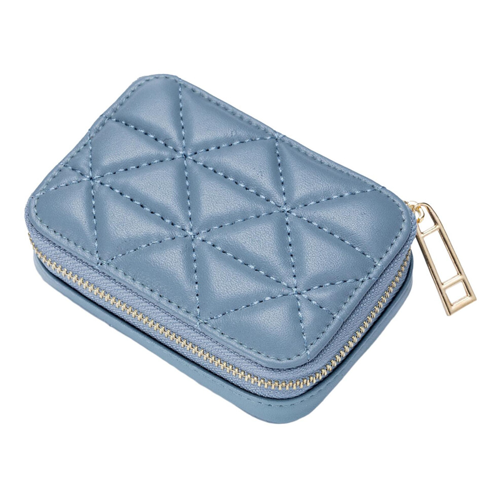 Blue (, 10.5X7.5x3.5cm) Versatile Makeup Holder Portable Lipstick Bag Compact Cosmetic