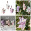 Dancing Rabbit Keychain Plush Animal Dolls Key Chain-White 3