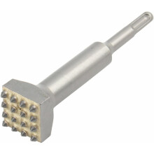 Bushing Tool for Concrete Surface Prep & Restoration, Concrete Bushing Head Tool with 16 Tips Bushing Head High-Quality Alloy Steel Multi-Tooth