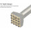 Demolition Bushing Tool for Concrete Masonry, Bushing Head Design Optimized Cutting Edge Geometry Multi Tooth Crushing Bit, High Efficiency Chiseling 5